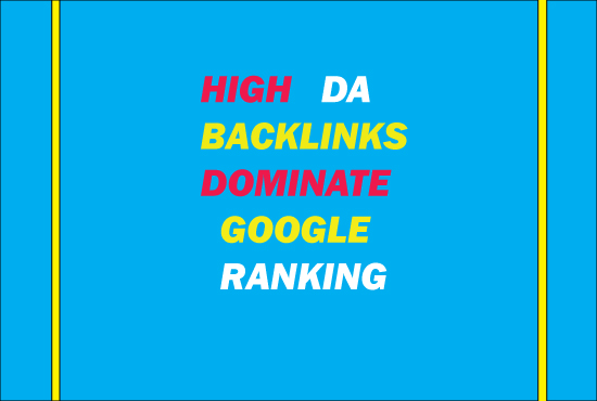 I will provide 200 high da backlinks service for your...