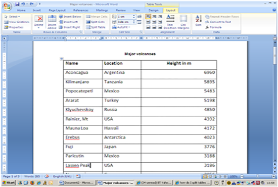 I will do any type of data entry in MS word