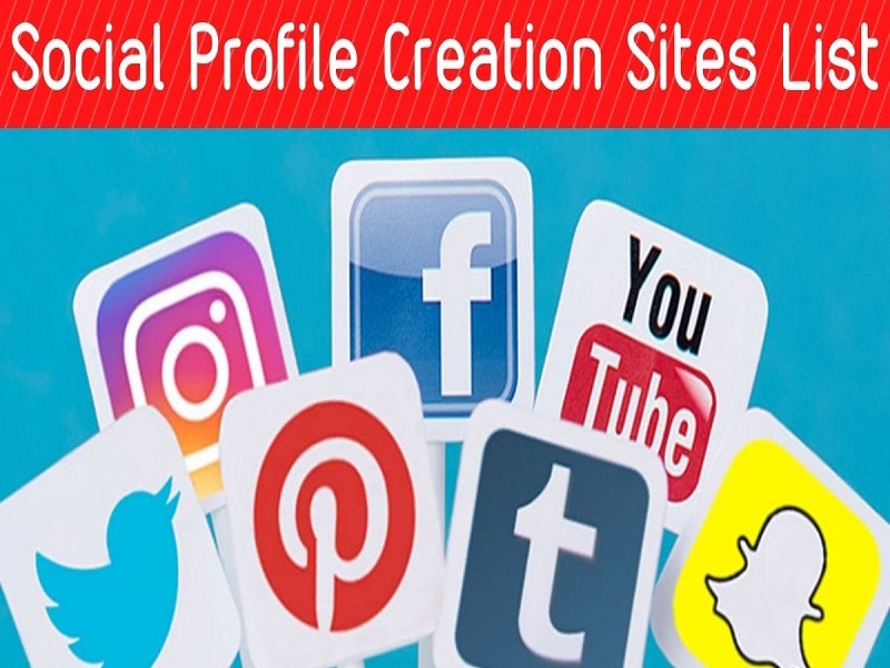 I will setup 70 social profiles or profile creations ...