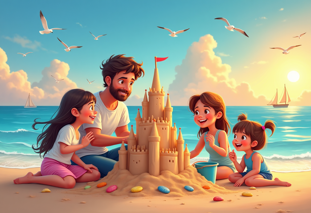 I will design colorful kids story book children story...