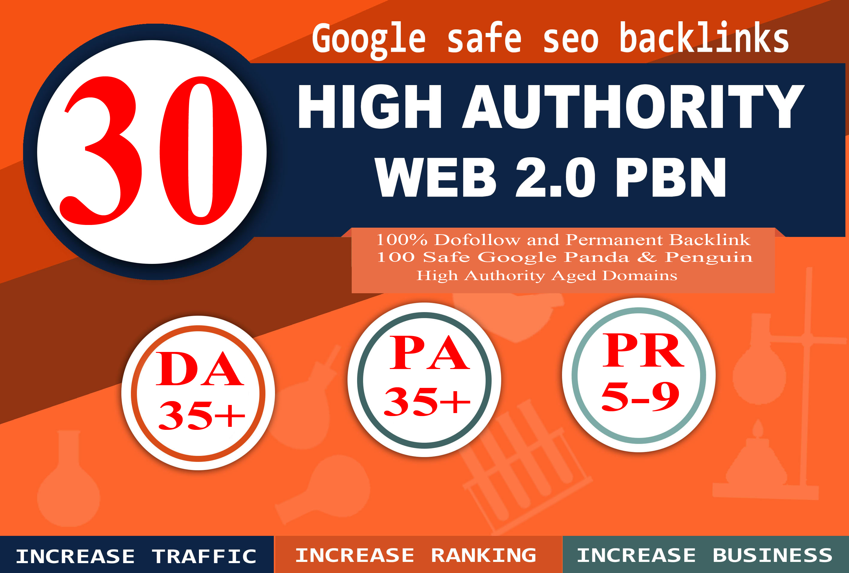 Create 30+ Permanent Backlink with High DA/PA/TF/CF On your homepage with web2.0
