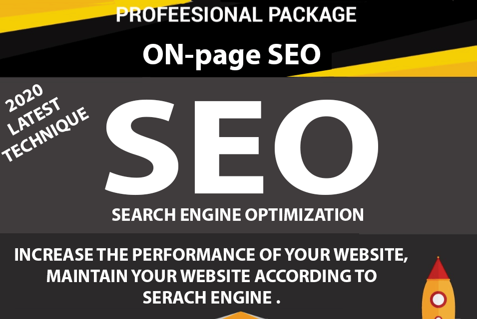 Full Profesional Package of Onpage Seo 2020 latest te...
