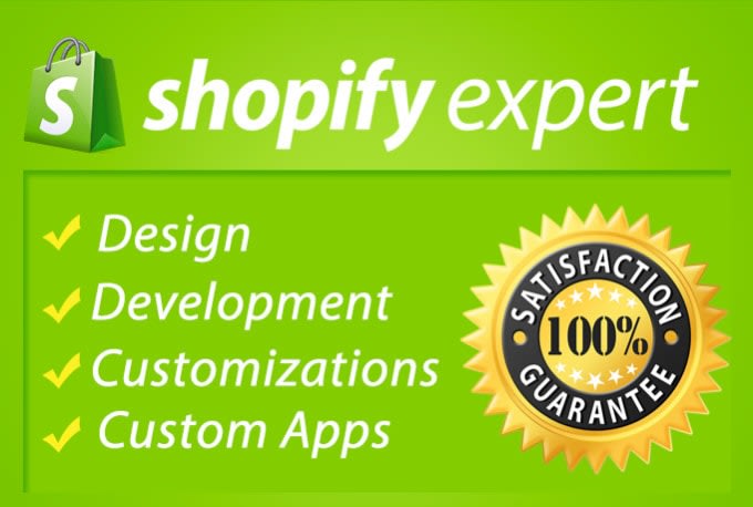 I will build and design your professional shopify sto...
