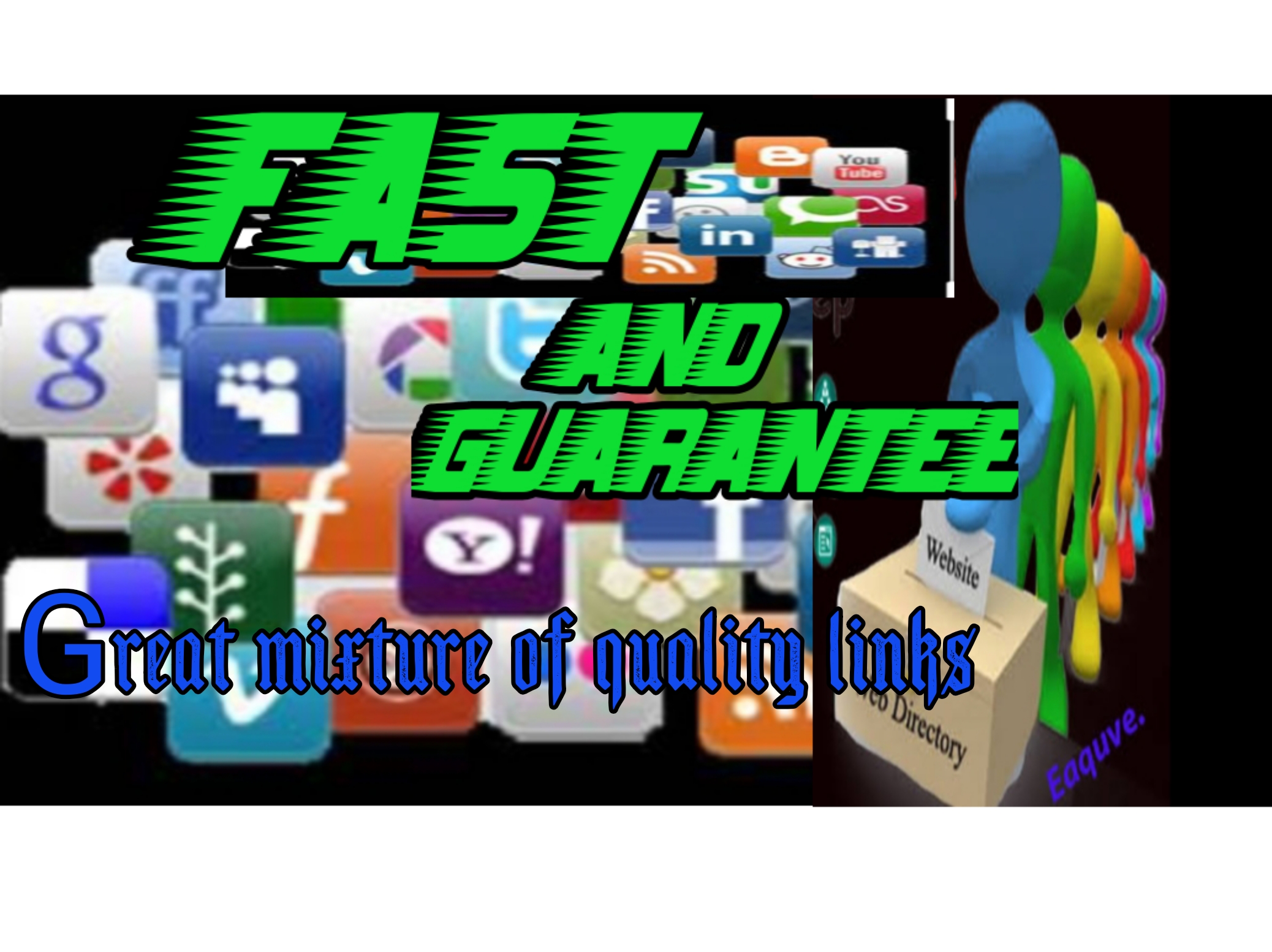 Fast and guarantee service.. Great mixture of quality links..