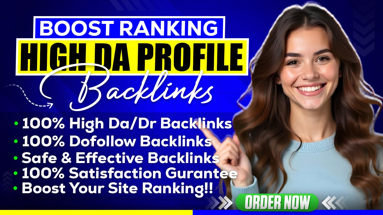 Power Up Your SEO with Our 100 Premium Profile Backli...
