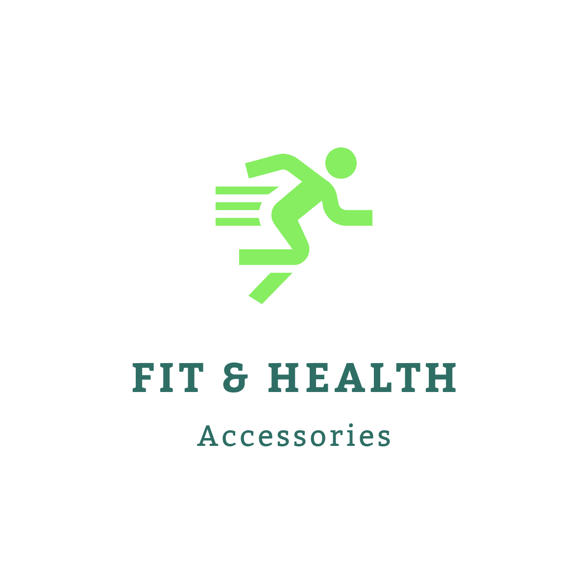100% Brand New FIT & HEALTH ACCESSORIES LOGO For Shoppers In World Wide 
