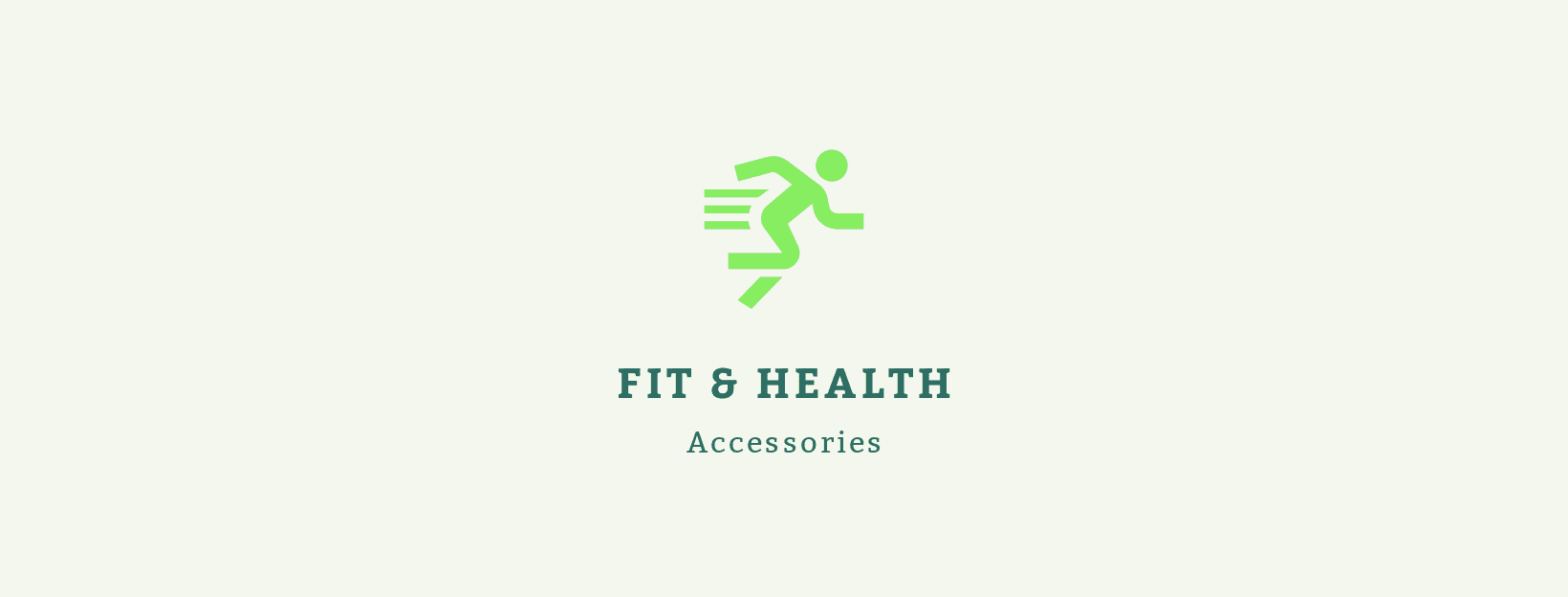 100% Brand New FIT & HEALTH ACCESSORIES LOGO For Shoppers In World Wide 