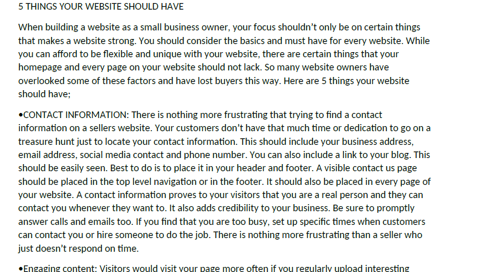 I will write a 500-word SEO original post