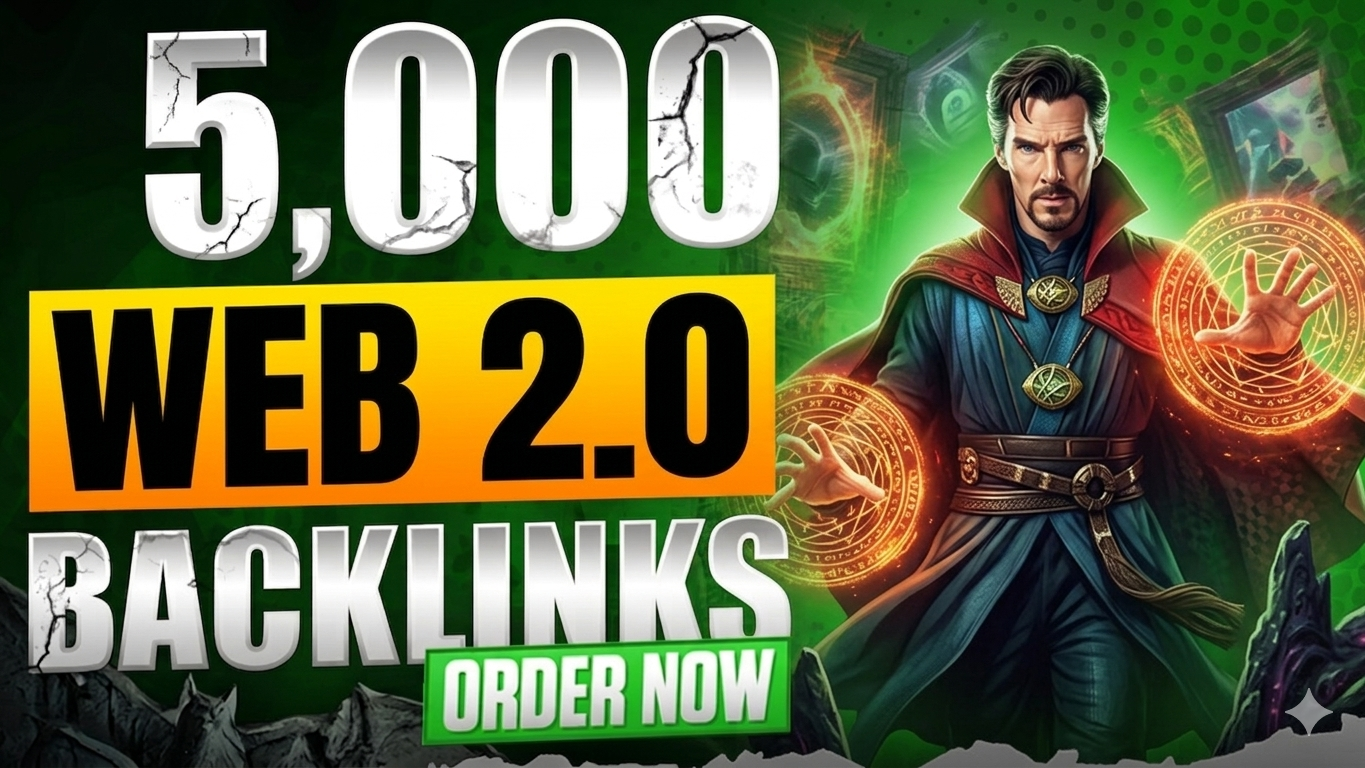 5000 Web 2.0 Backlinks | Dofollow Backlinks | Contextual Backlinks | SEO Backlinks