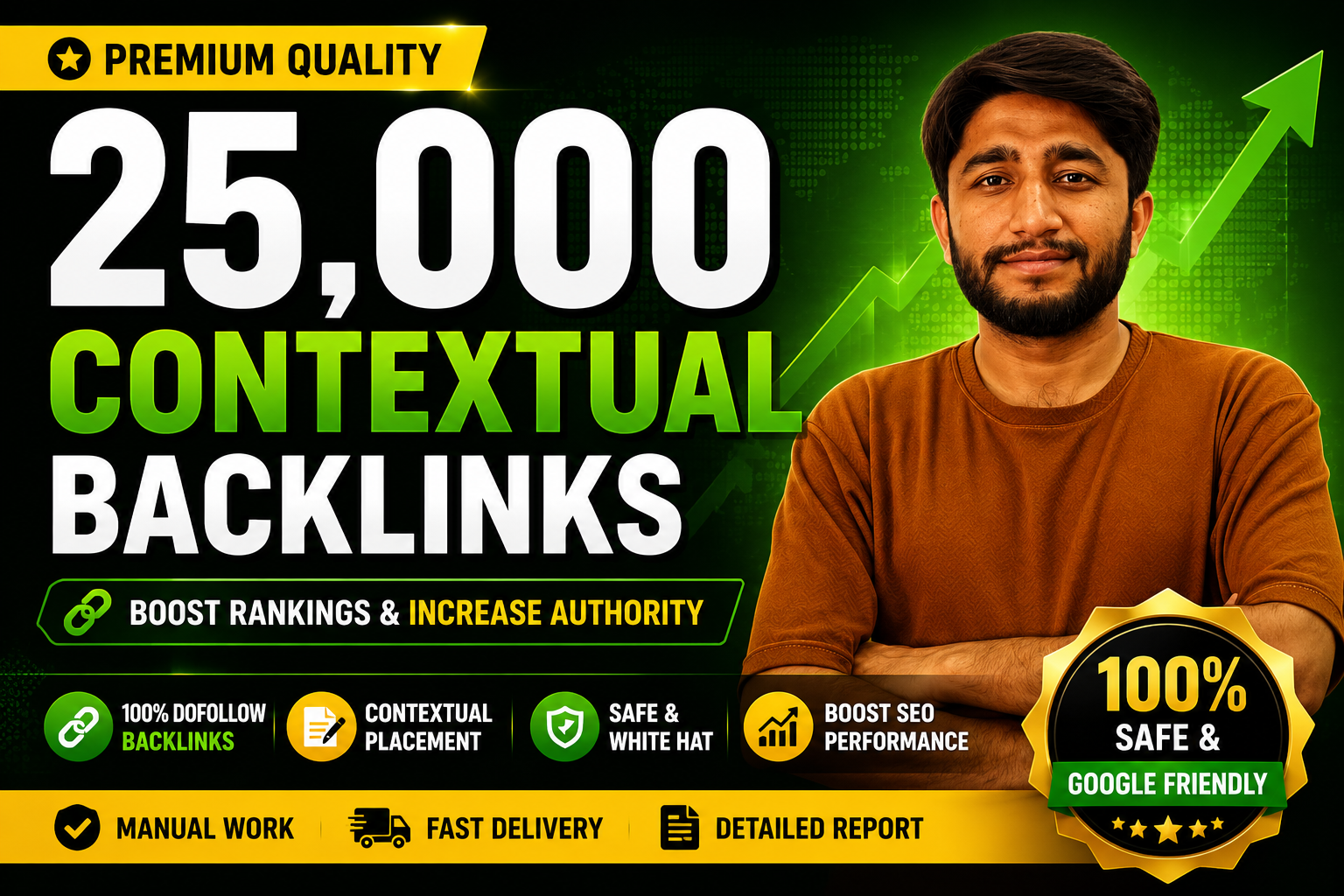 25000 High Authority Contextual Dofollow Backlinks for Better Google Rankings