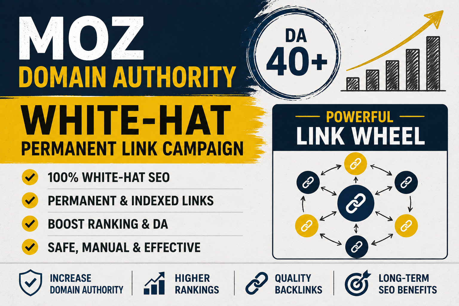 MOZ Domain Authority to 40+ White-Hat Permanent Link ...