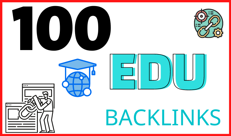 100. EDU backlinks like. edu. xxx from mix platforms