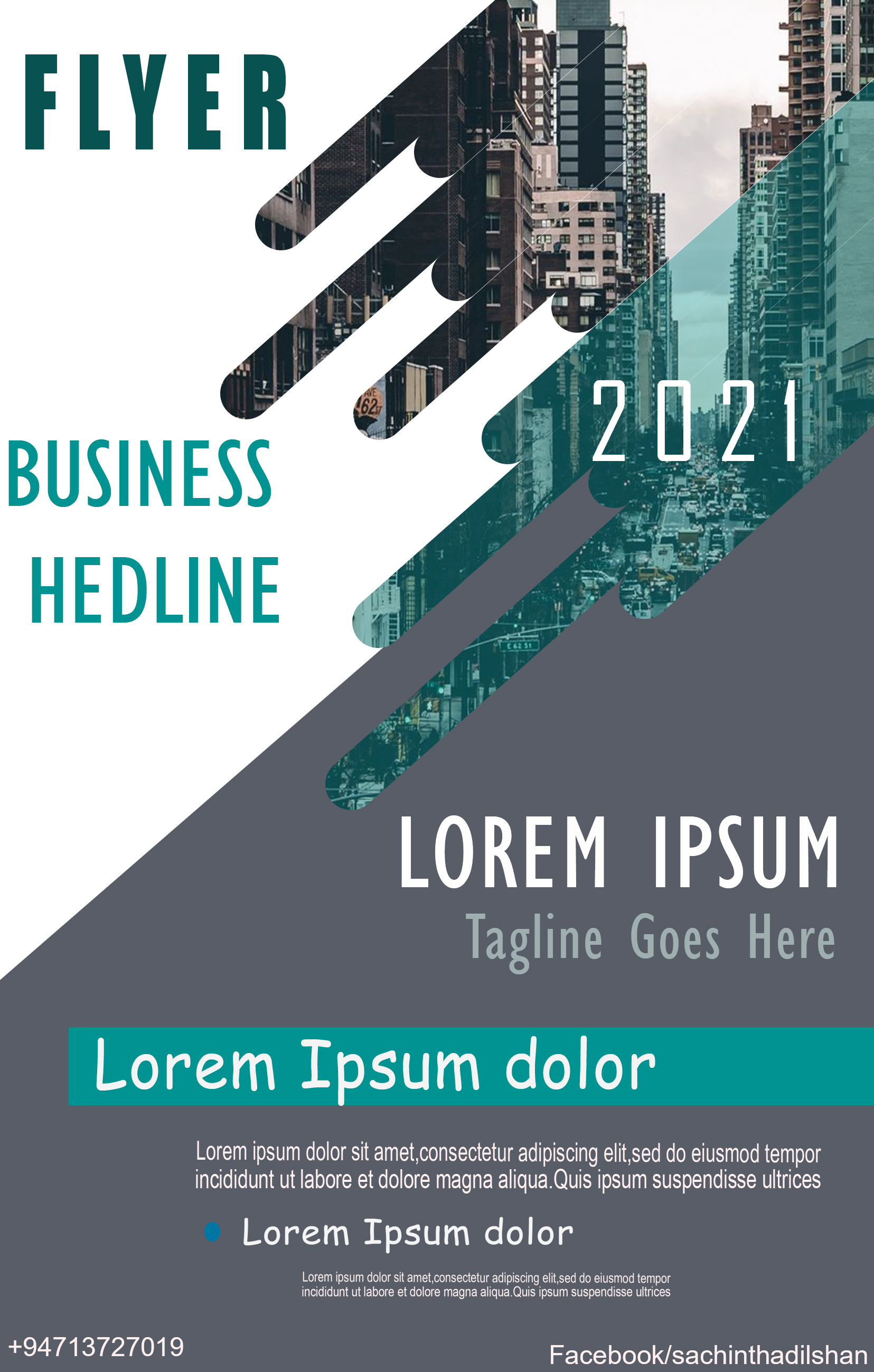 I will design awesome Business flyer, magazines professional create.