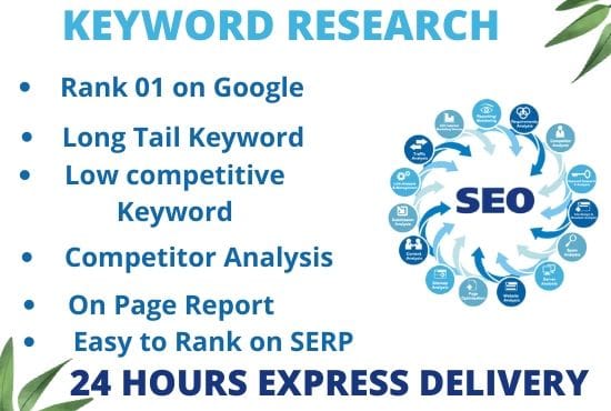 I will be able to do long tail seo keyword research t...