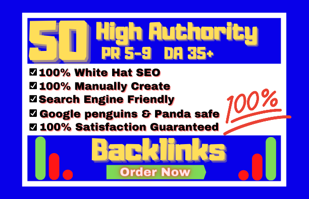  DA 35+ PA35+ web 2.0 50 Powerful PBN 50 site 