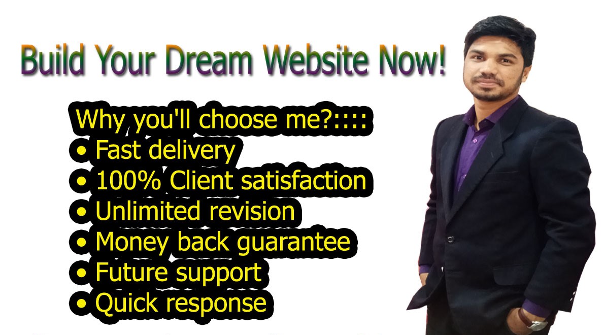 I will create a website or landing page professionall...
