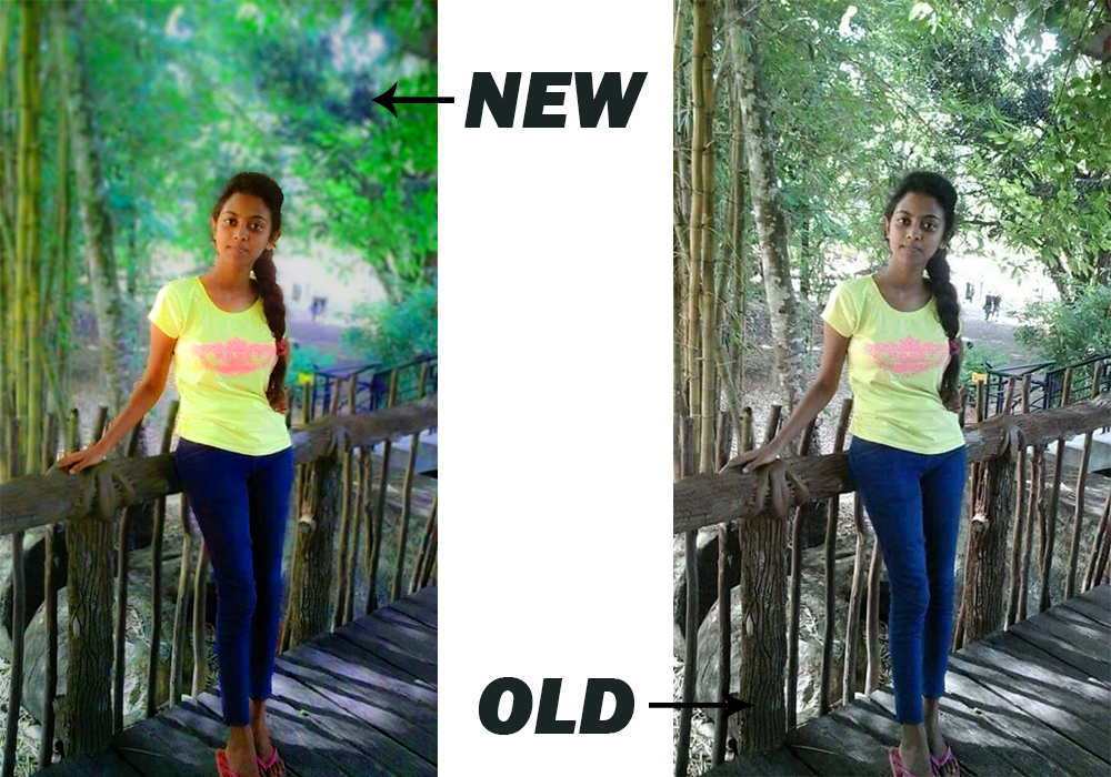 Mobile photos convert to DSLR photo Photo Editing