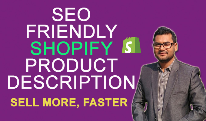 I will write 50 shopify product description, title a...