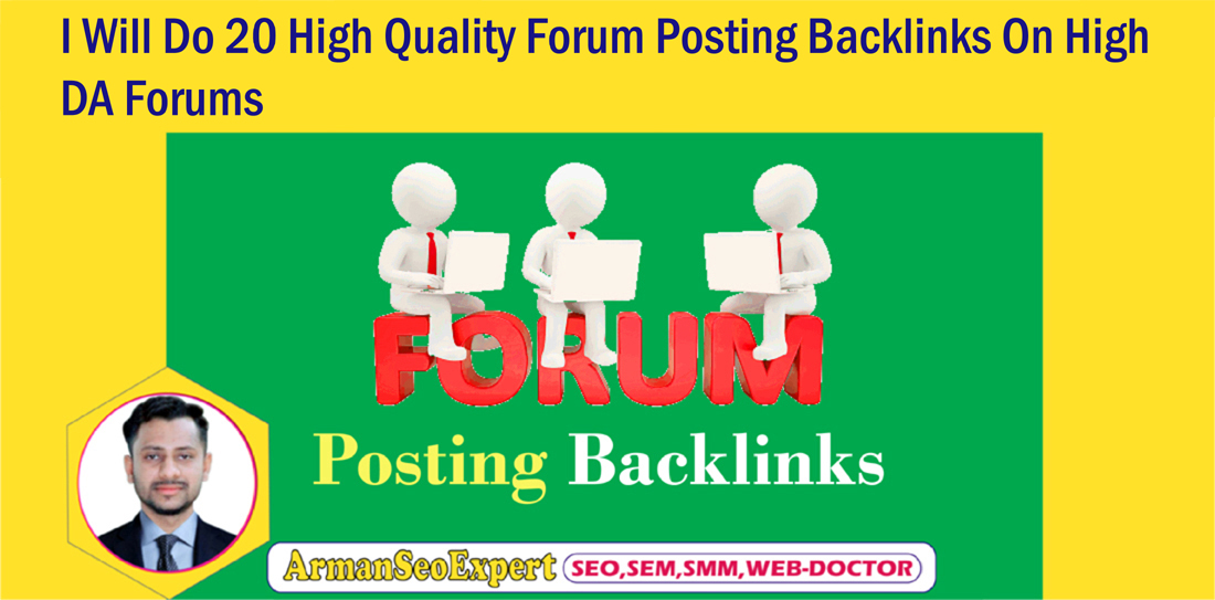 I Will Do 20 High Quality Forum Posting Backlinks On ...