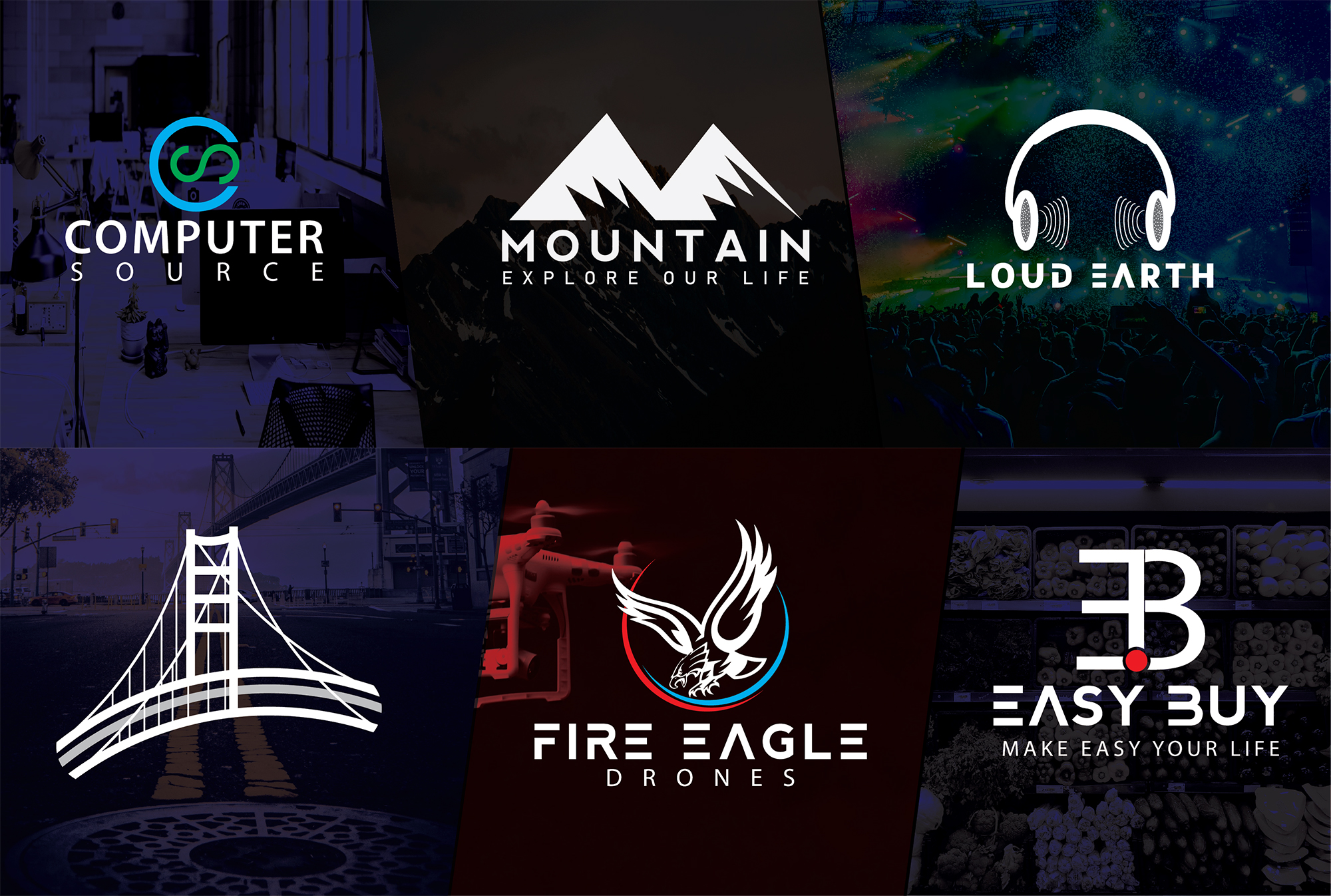 I will do creative minimal, modern, unique, professional business logo design