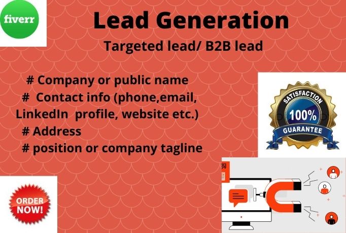 i will provide targeted LinkedIn & Business lead ...