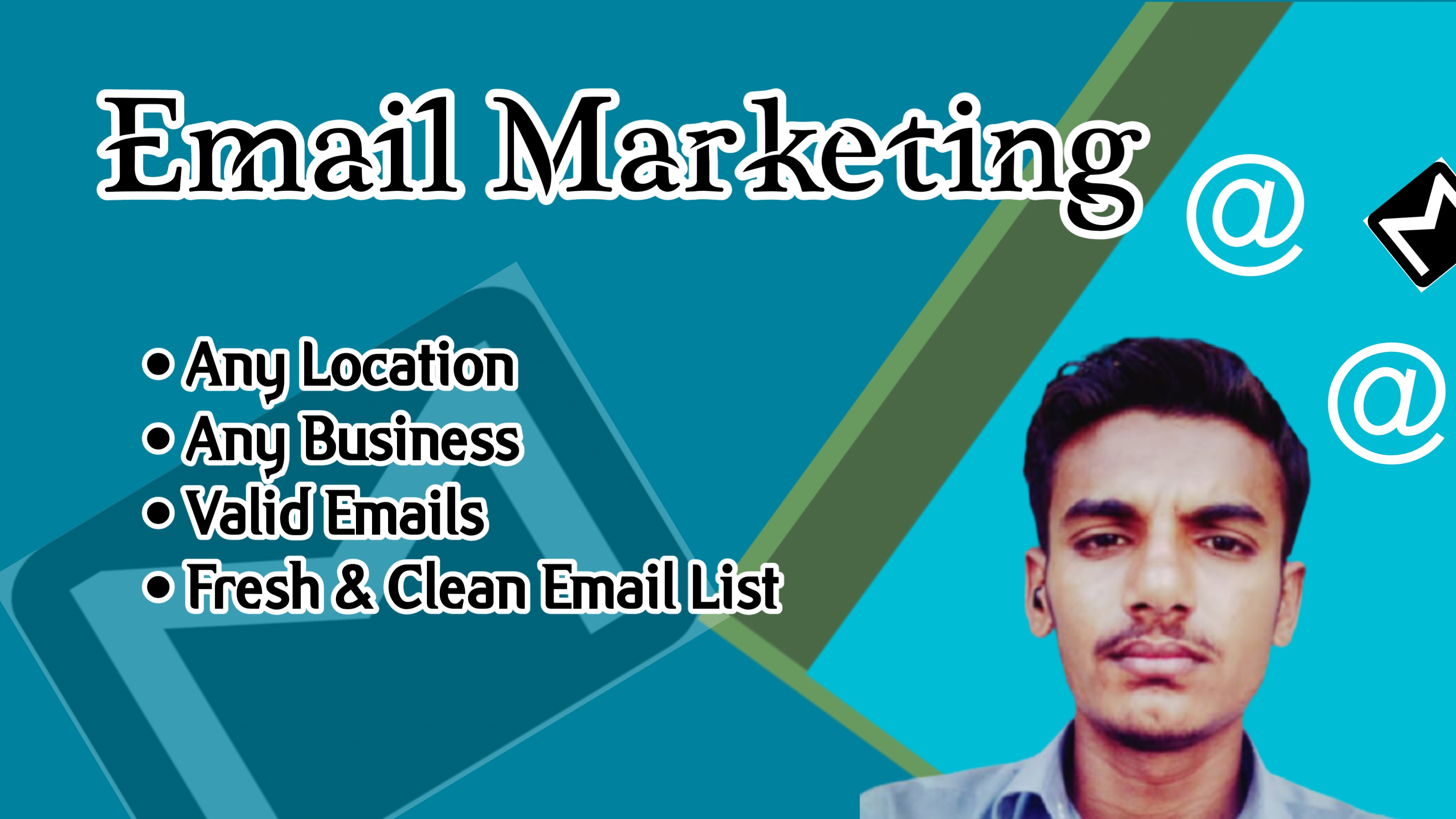 I will provide targeted email list from targeted place in less time