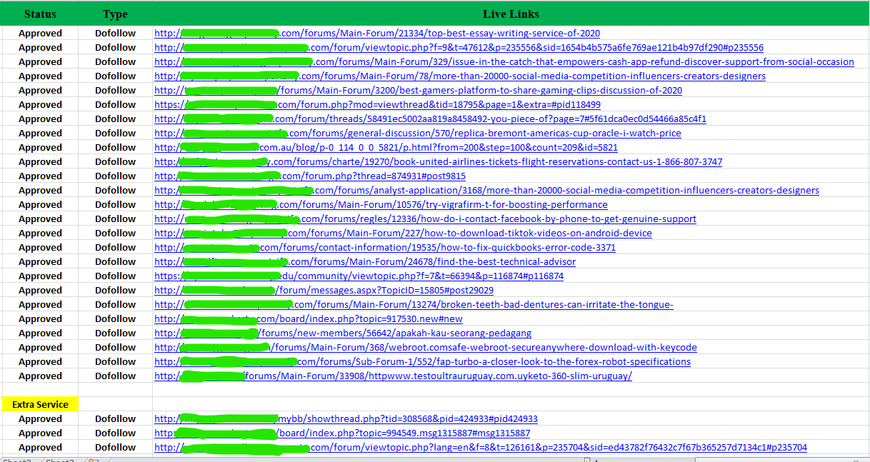  I will provide 40 Forum Posting High Authority SEO Backlinks