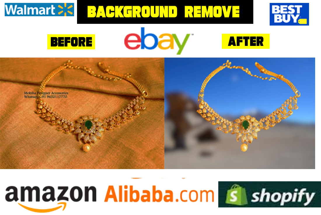 Image Background Remove any Types of E-Commerce Product BG Remove Service I Provide 