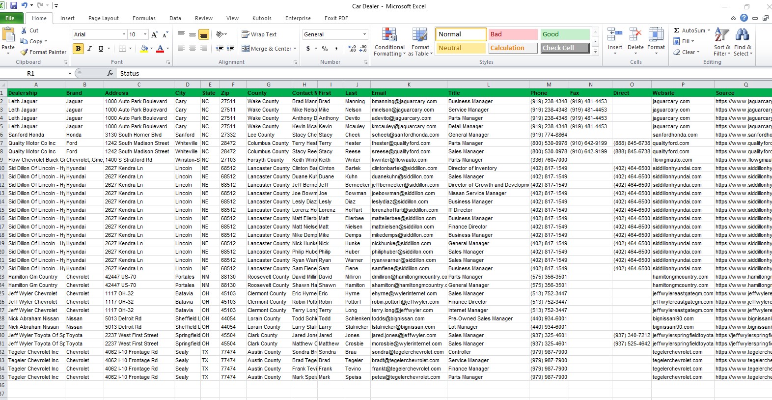 I will do high quality custom b2b list building and data entry