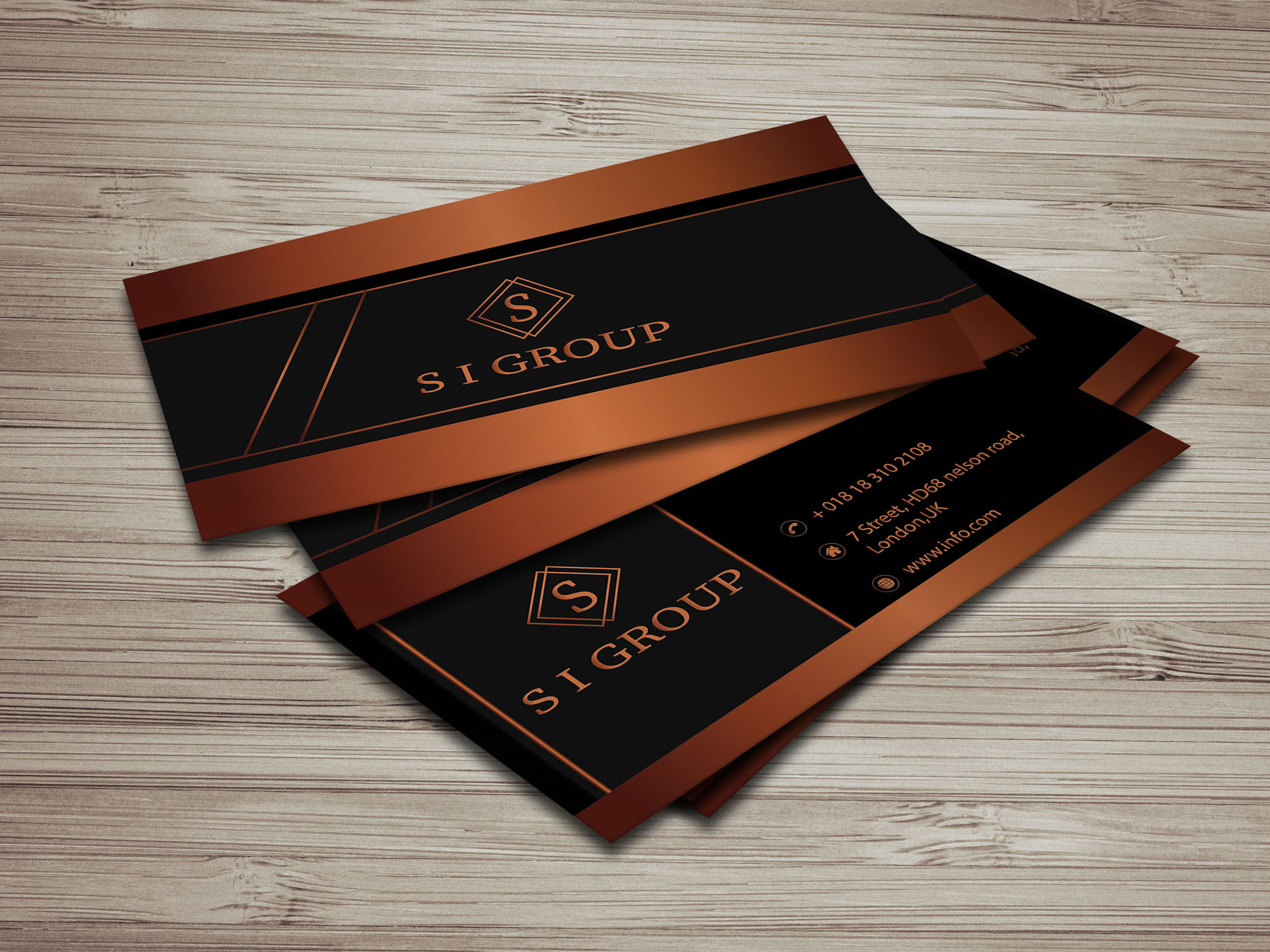 I will design professional,creative and modern business card