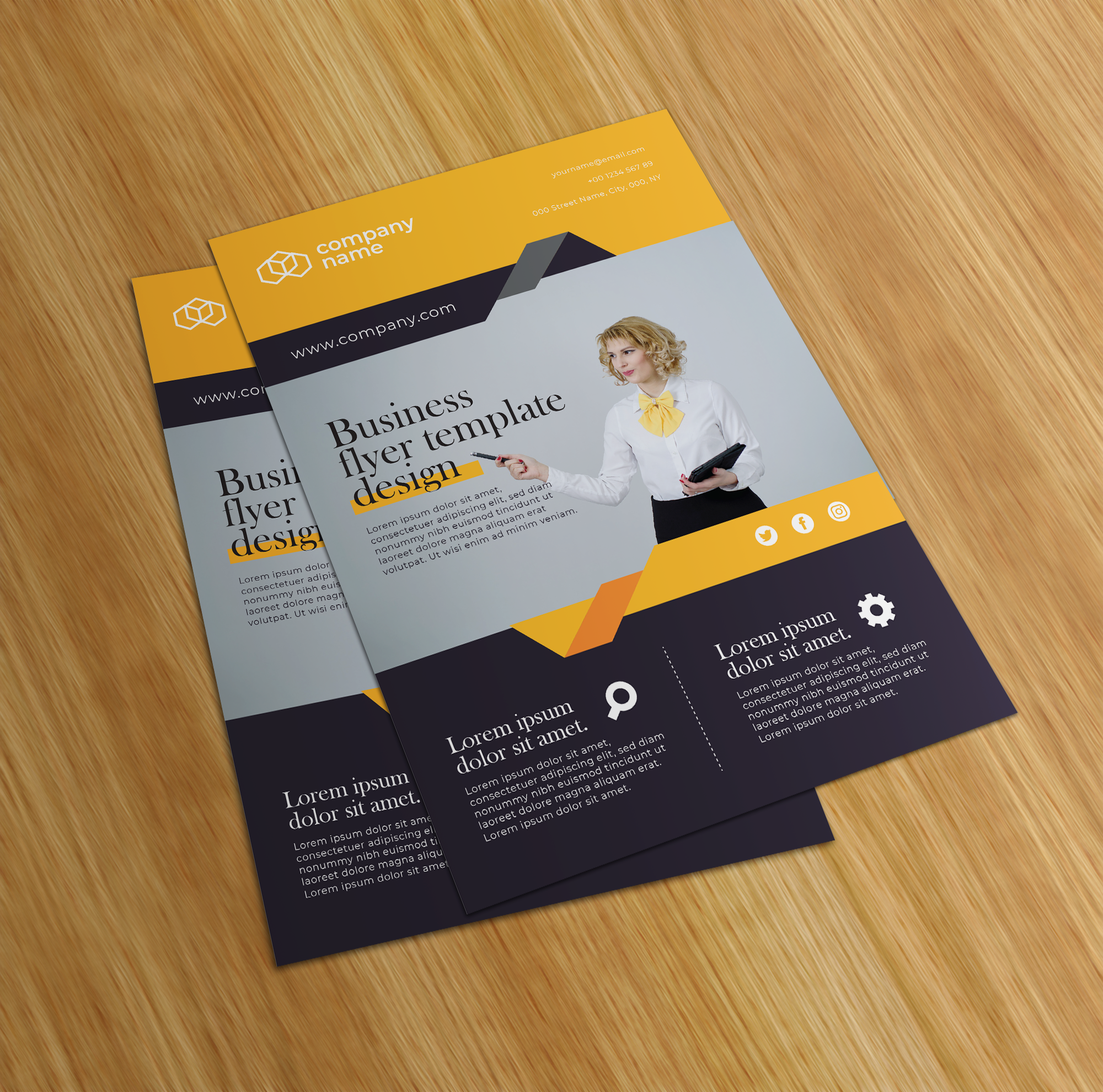 I will amazing design your urgent flyer or poster within 6 hours