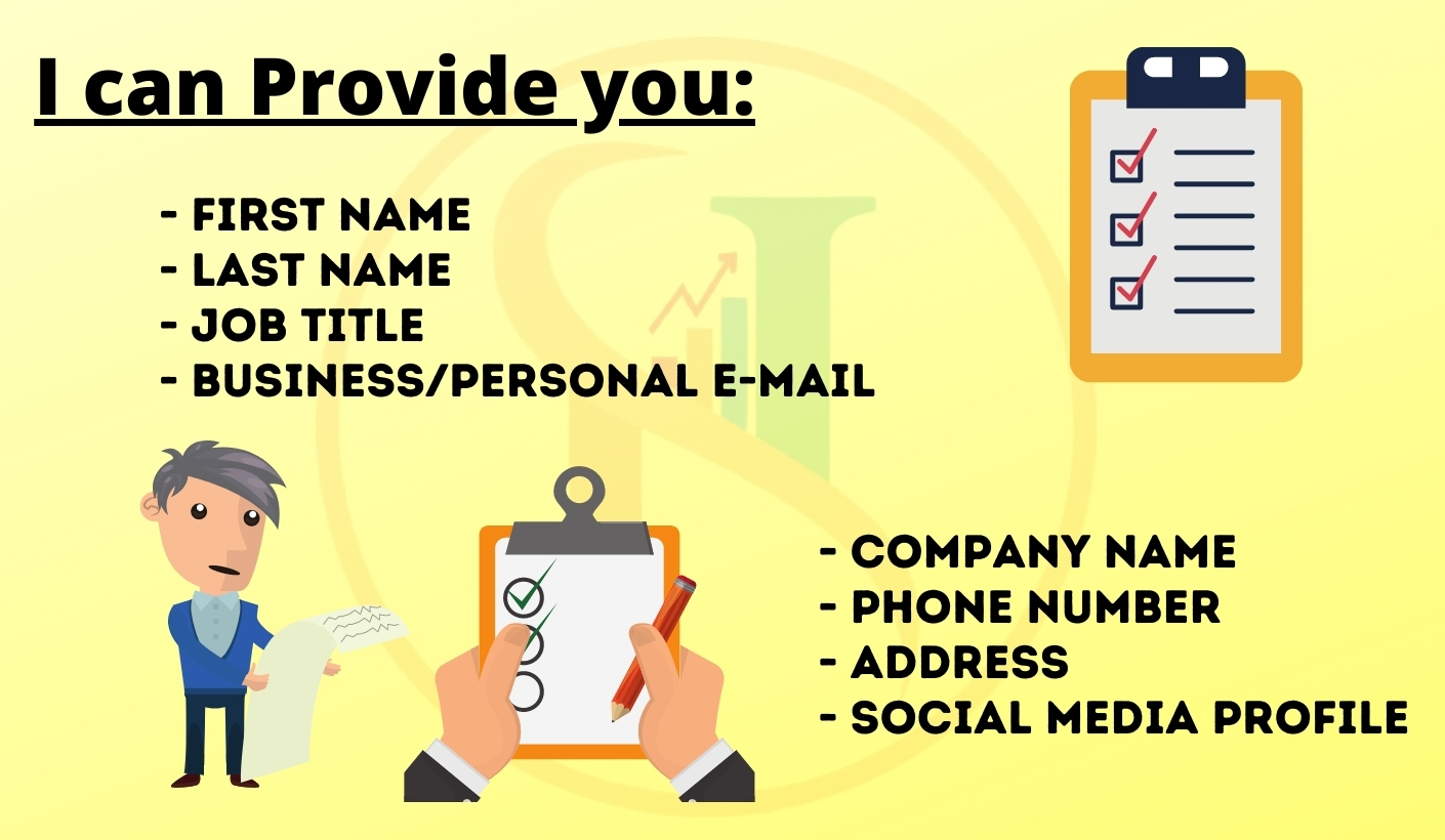 I will do b2b targeted leads generation 100 leads 