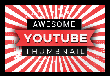 i will do eye catchy youtube thumbnail