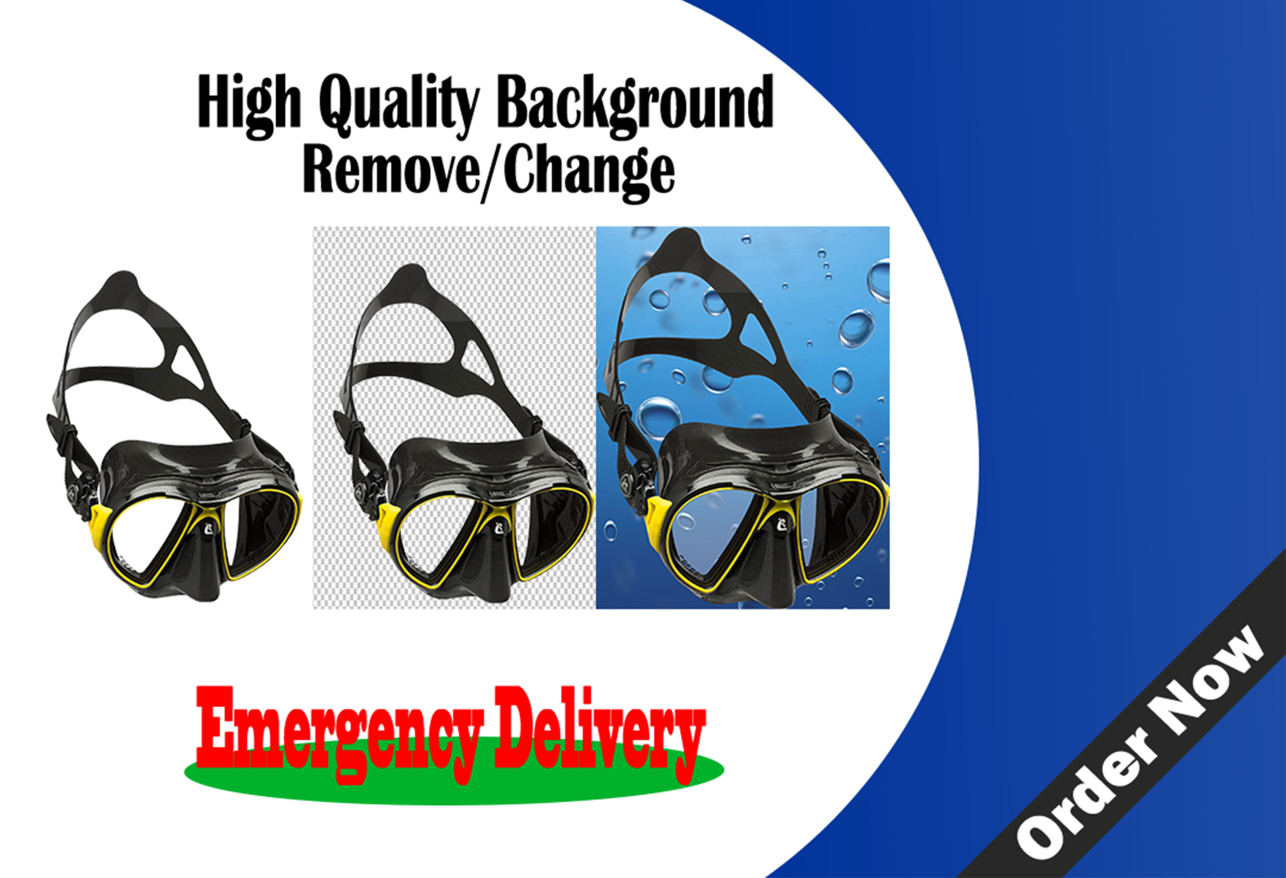 Do 5 images background removal, resizing, clipping path professionally