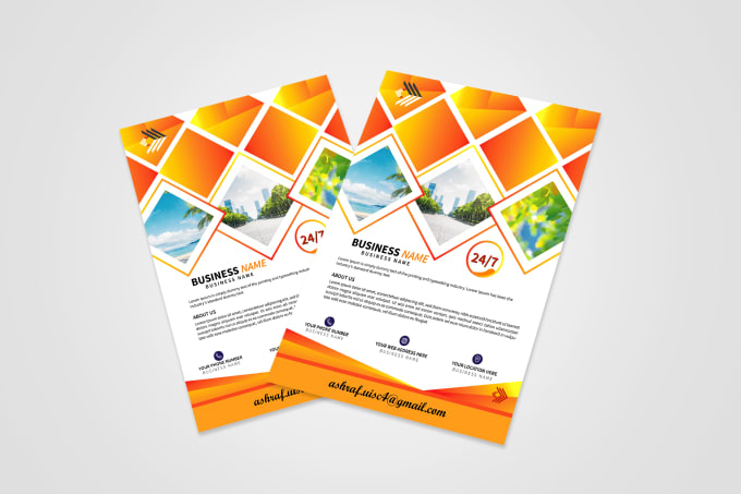 I will do awesome professional business flyer or broc...