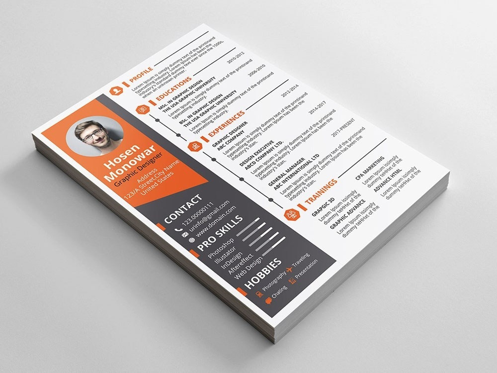 I will design, edit and write professional resume, cv, cover letter