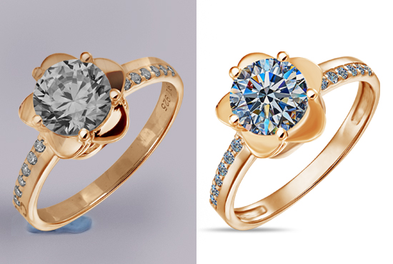 I will do jewelry photo editing color change and best high quality jewelry retouch
