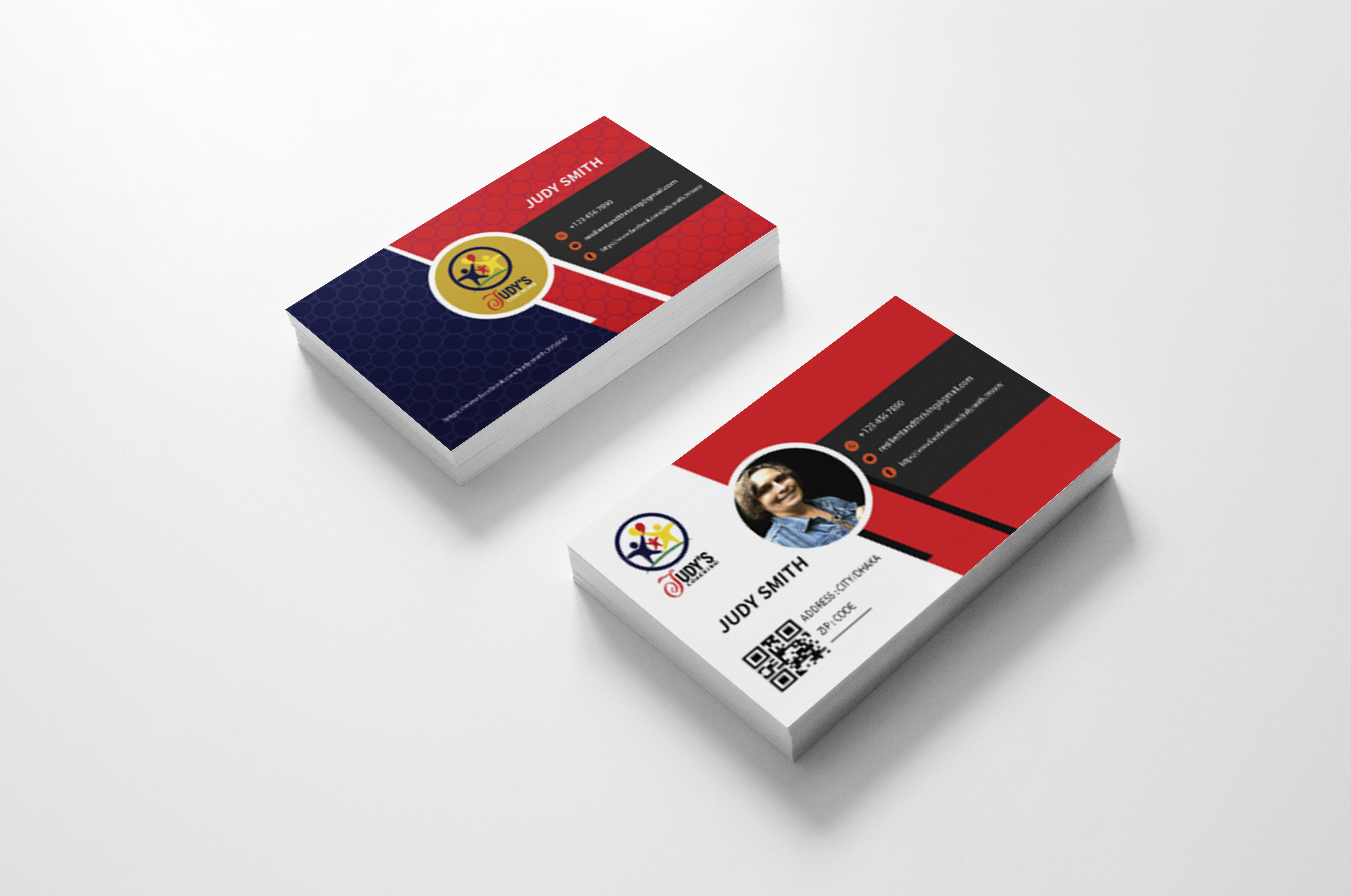 I will create business card design for you