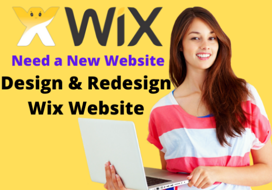 I will design and redesign professional wix website
