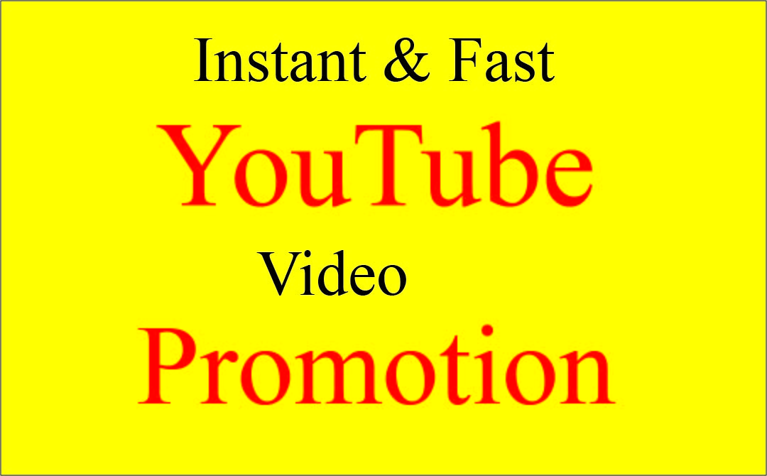 Get Super Fast Viral YouTube video promotion
