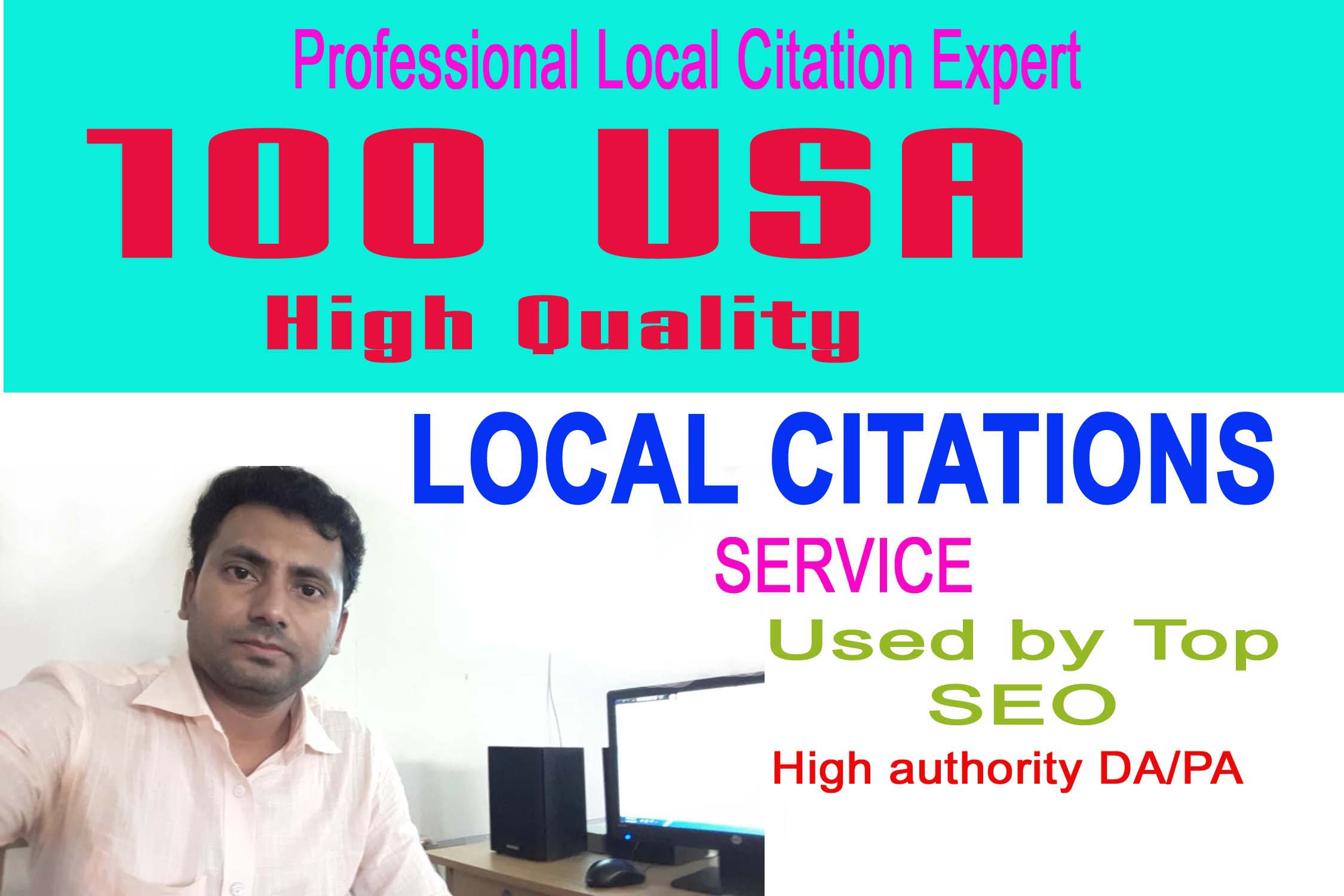 I will do Top 100 USA High Quality local citations SE...