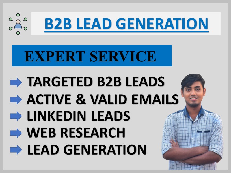 I Will Provide B2B LinkedIn Lead Generation and Targe...
