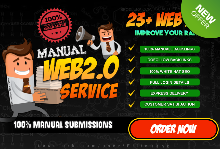 STEROID 23 manually web 2 0 super blogs with login contextual backlinks