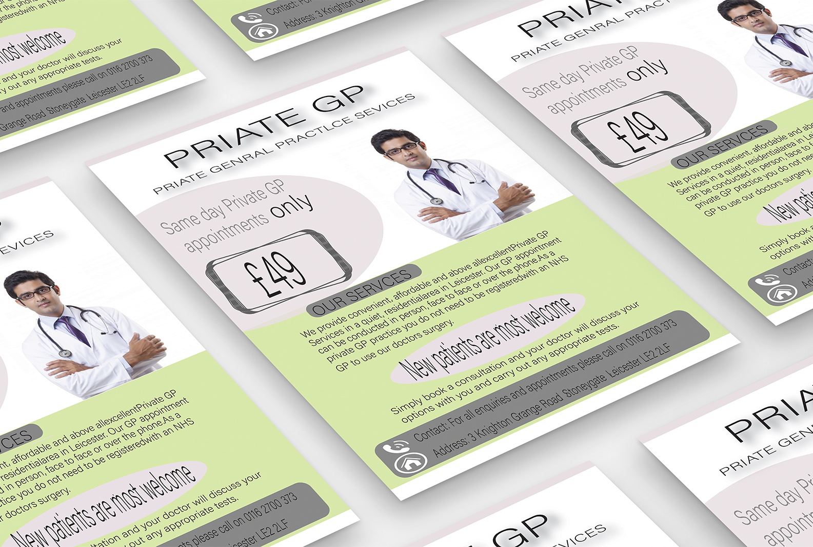 I will do design eye catching flyer design for your b...