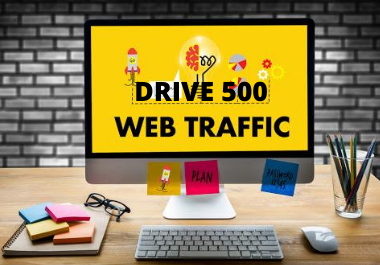 I will drive 1000 web traffic to improve your website...