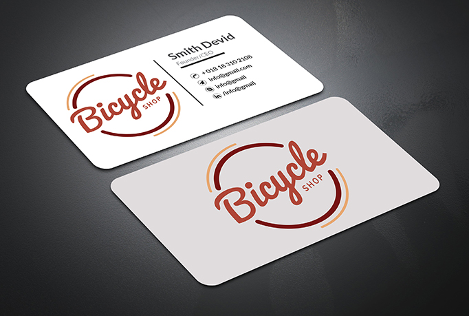 I Will do professional minimalist busineess card design