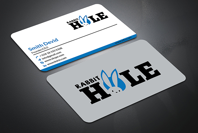 I Will do professional minimalist busineess card desi...
