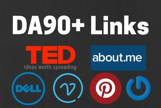 I will manual high da SEO link building backlinks ser...