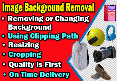 I will remove background from image, edit and cut ou...