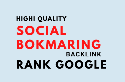 I will do 50 plus social bookmarking submission with ...